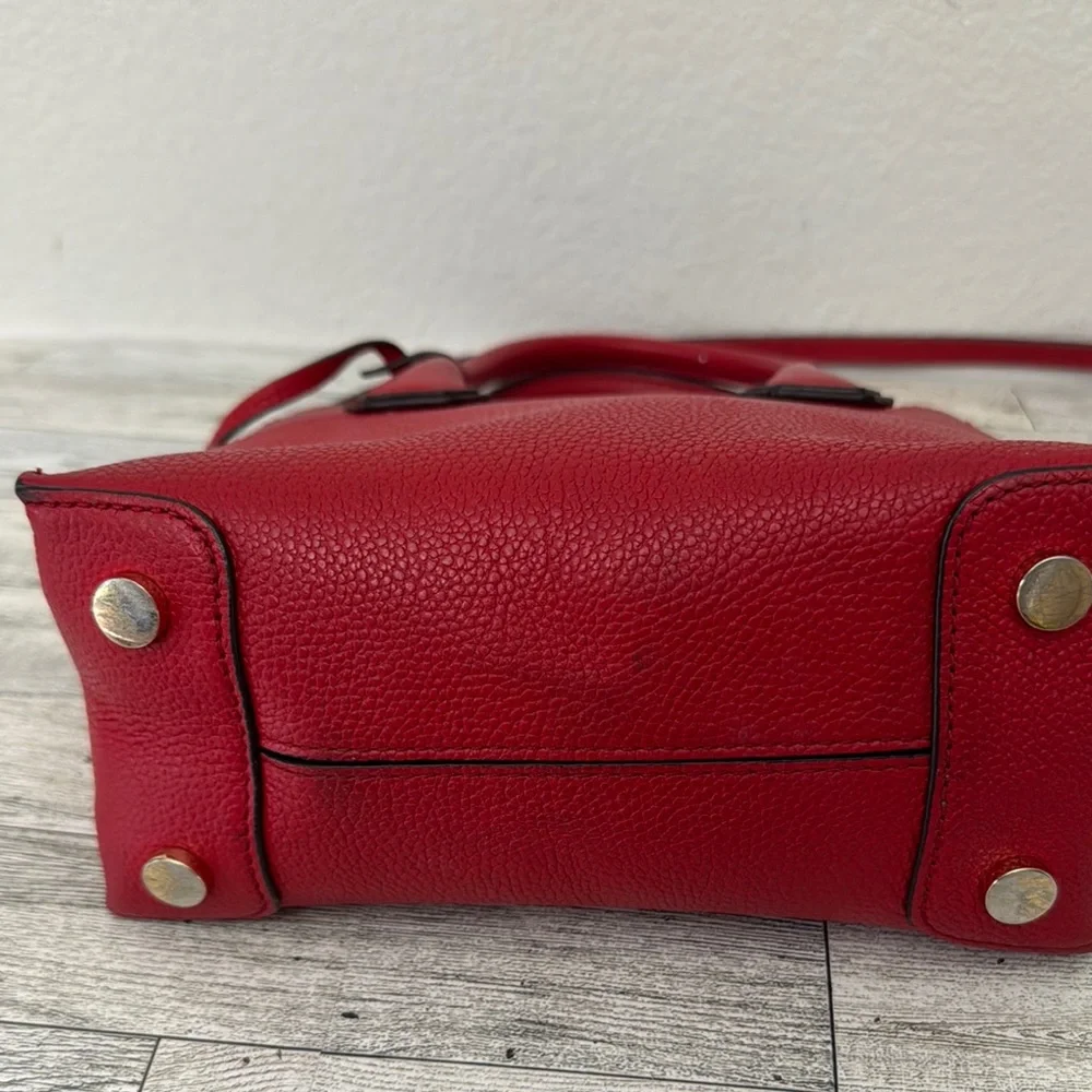 Michael Kors Red Mercer Satchel